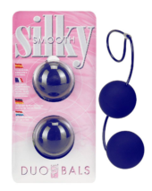 Вагинальные шарики фиолетового цвета - 0