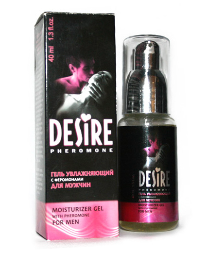 Увлажняющий гель с феромонами для мужчин DESIRE - 40 мл. - 0