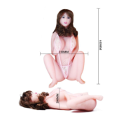 Мастурбатор в форме женского тела с вибрацией, ротацией и голосом - 6