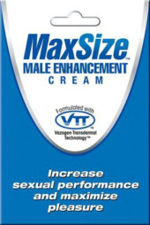 Пробник мужского крема для усиления эрекции MAXSize Cream - 4 мл. - 0