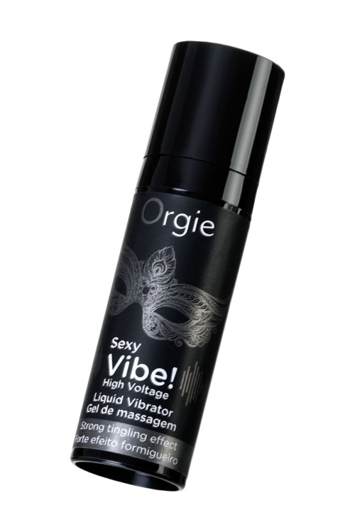 Гель для массажа ORGIE Sexy Vibe High Voltage с эффектом вибрации - 15 мл. - 2
