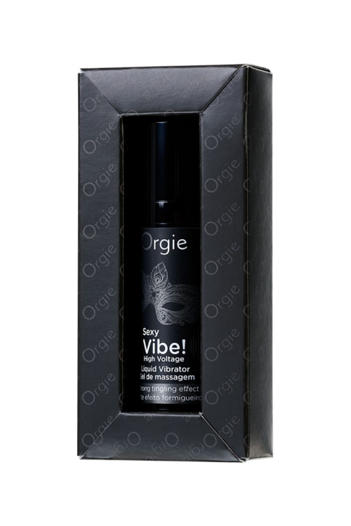 Гель для массажа ORGIE Sexy Vibe High Voltage с эффектом вибрации - 15 мл. - 7