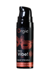 Разогревающий гель для массажа ORGIE Sexy Vibe Hot с эффектом вибрации - 15 мл. - 2