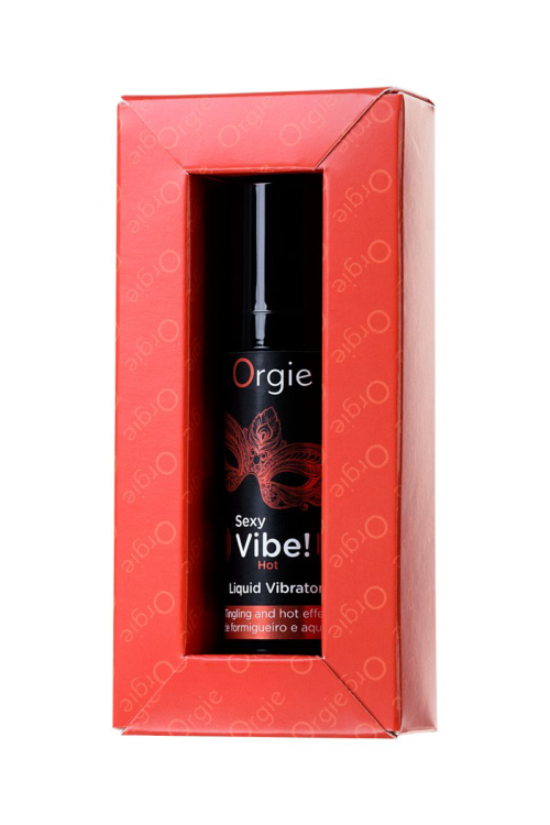 Разогревающий гель для массажа ORGIE Sexy Vibe Hot с эффектом вибрации - 15 мл. - 6