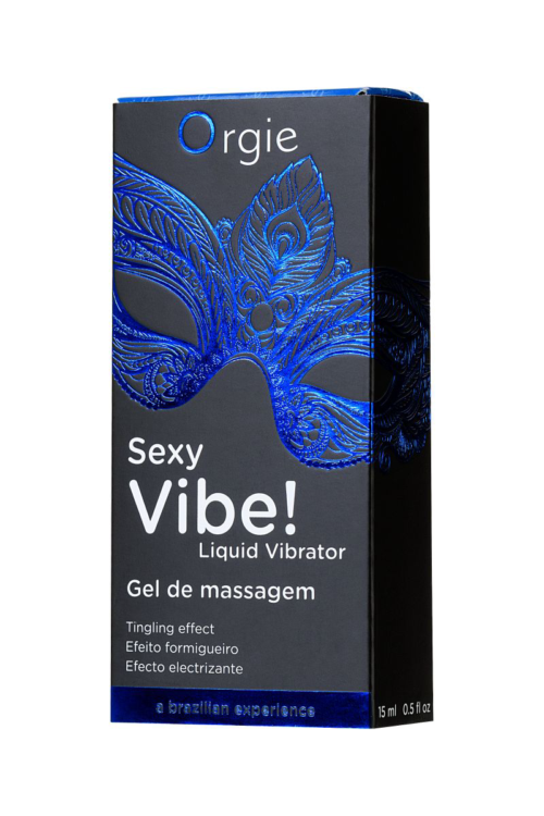 Гель для массажа ORGIE Sexy Vibe Liquid Vibrator с эффектом вибрации - 15 мл. - 5