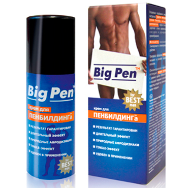 Крем Big Pen для увеличения полового члена - 50 гр. - 0