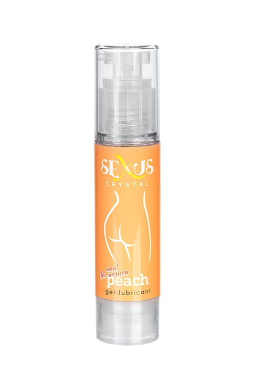 Анальная гель-смазка для женщин с ароматом персика Crystal Peach Anal - 60 мл. - 0