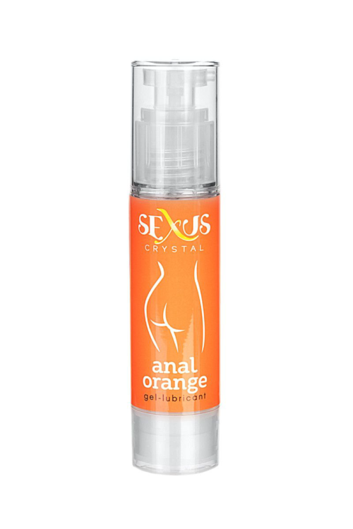 Анальная гель-смазка с ароматом апельсина Crystal Orange Anal - 60 мл. - 0
