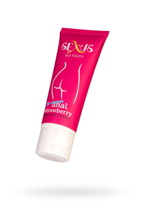 Анальный гель для женщин с ароматом клубники Silk Touch Strawberry Anal - 50 мл. - 3