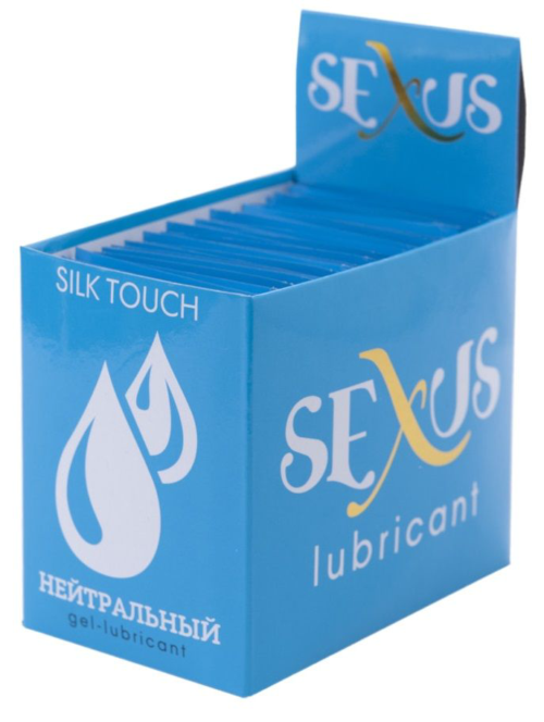 Набор из 50 пробников увлажняющей гель-смазки на водной основе Silk Touch Neutral по 6 мл. каждый - 0