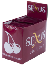 Набор из 50 пробников увлажняющей гель-смазки с ароматом вишни Silk Touch Cherry по 6 мл. каждый - 0