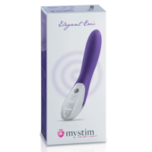Фиолетовый вибратор Mystim Elegant Eric - 27 см. - 5