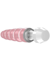 Розовый фигурный вибратор Lauryn - 15 см. - 1