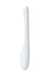Белый гибкий водонепроницаемый вибратор Sirens Venus - 22 см. - 2