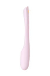 Нежно-розовый гибкий водонепроницаемый вибратор Sirens Venus - 22 см. - 2