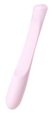 Нежно-розовый гибкий водонепроницаемый вибратор Sirens Venus - 22 см. - 0