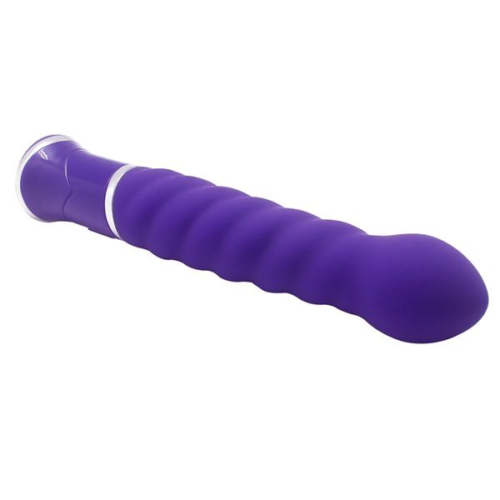 Фиолетовый спиралевидный вибратор ECSTASY Charismatic Vibe - 20,7 см. - 2