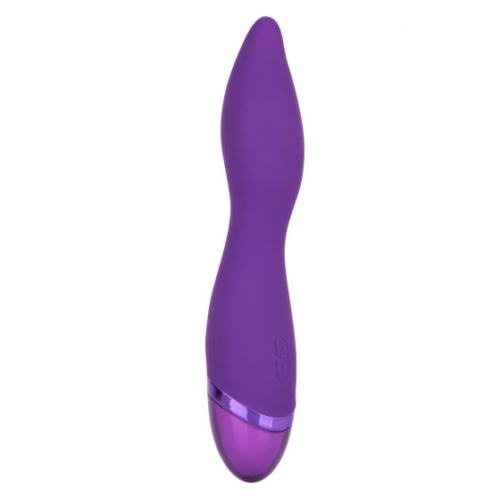 Фиолетовый вибромассажер Aura Wand - 21,5 см. - 0