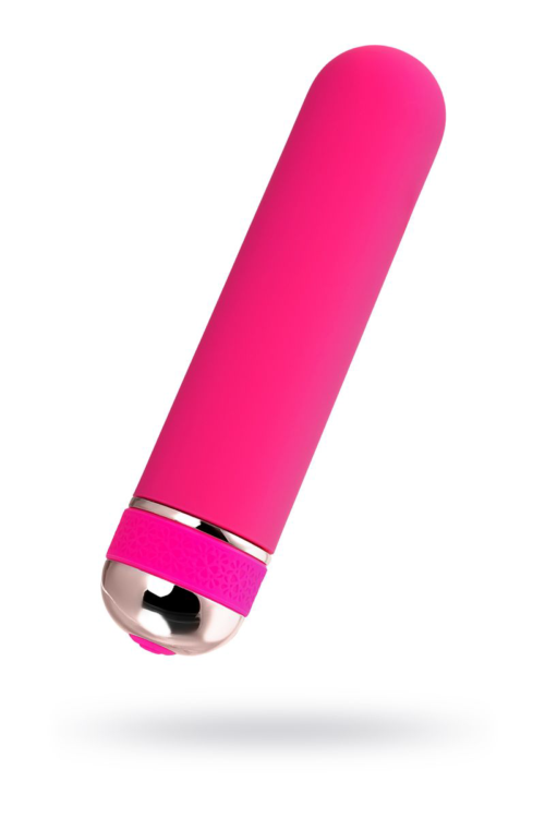 Розовый нереалистичный мини-вибратор Mastick Mini - 13 см. - 1