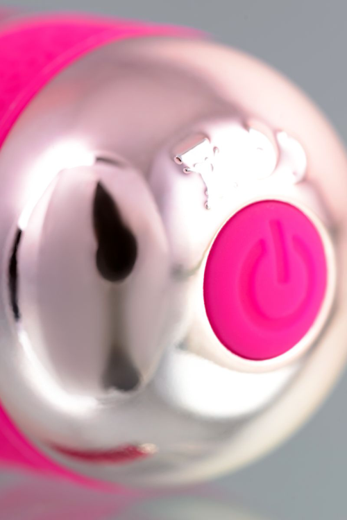 Розовый нереалистичный мини-вибратор Mastick Mini - 13 см. - 11