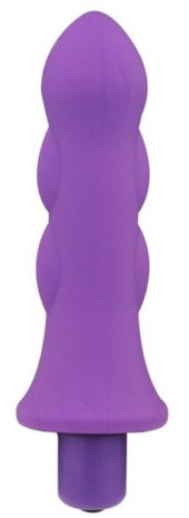 Фиолетовый мини-вибратор Mystique Rocket Vibe - 12,7 см. - 0