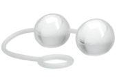 Стеклянные вагинальные шарики Climax Kegels Ben Wa Balls with Silicone Strap - 0