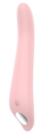 Нежно-розовый вибромассажер SHAKING SENSATION - 18 см. - 0