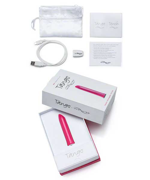 Розовый мини-вибратор Tango Pink USB rechargeable - 3