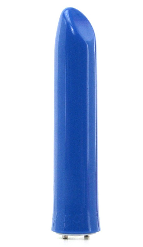 Синий перезаряжаемый вибратор Tango Blue USB rechargeable - 9 см. - 1