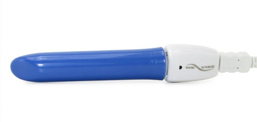 Синий перезаряжаемый вибратор Tango Blue USB rechargeable - 9 см. - 3