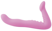 Розовый безременной фаллоимитатор-страпон 8 Strapless Strap-On - 20,3 см. - 0