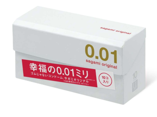 Супер тонкие презервативы Sagami Original 0.01 - 10 шт. - 0