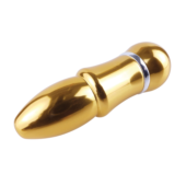 Золотистый алюминиевый вибратор GOLD SMALL - 7,5 см. - 1
