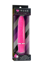 Розовый мини-вибратор Bliss Vibe - 10 см. - 1