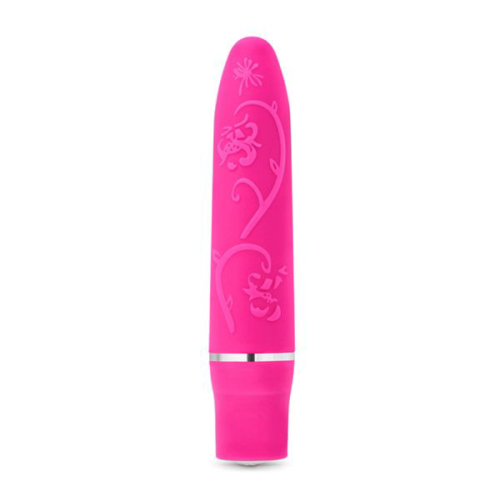 Розовый мини-вибратор Bliss Vibe - 10 см. - 0