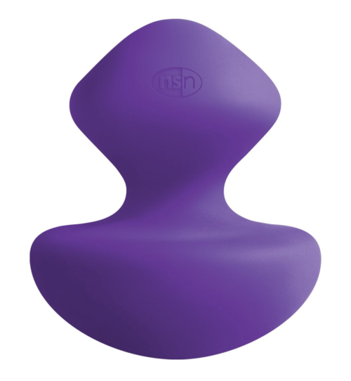 Фиолетовый универсальный вибромассажер Luxe Syren Massager - 0