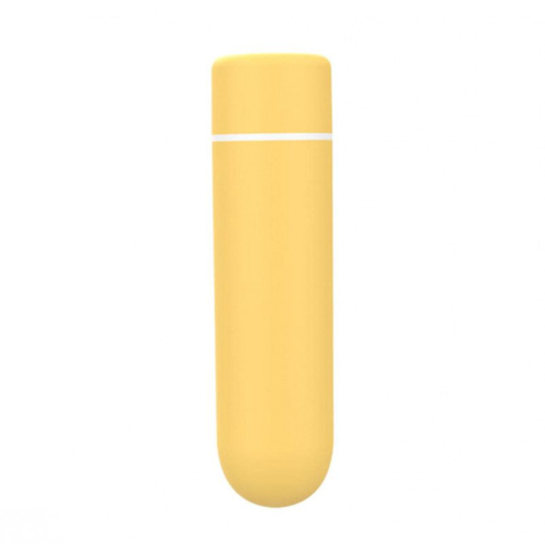 Желтый вибростимулятор для пар Rainbow collection №2 - 1