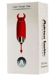 Красный вибростимулятор Devol Mini Vibrator - 8,5 см. - 1