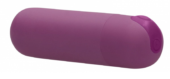 Фиолетовая перезаряжаемая вибропуля 7 Speed Rechargeable Bullet - 7,7 см. - 3