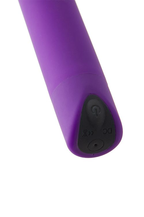 Фиолетовый мини-вибратор POWERFUL BULLET - 1
