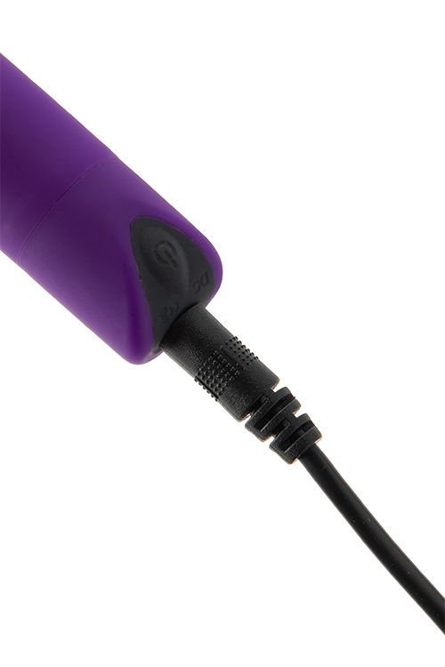 Фиолетовый мини-вибратор POWERFUL BULLET - 2