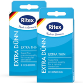 Ультратонкие презервативы RITEX EXTRA DUNN - 8 шт. - 0