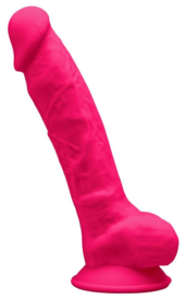 Розовый фаллоимитатор-реалистик Premium Dildo 7 Model 1 Premium - 17,5 см. - 0