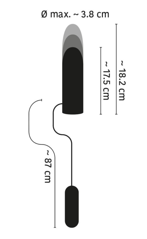 Телесный вибратор-реалистик с функцией толкания Accelerator - 18,2 см. - 4