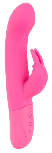 Розовый вибратор-кролик Rechargeable G-Spot Vibe - 23,5 см. - 0