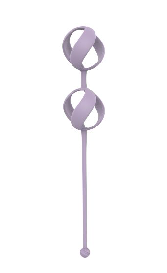 Набор из 4 фиолетовых вагинальных шариков Valkyrie - 3