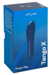 Синяя водонепроницаемая вибропуля We-Vibe Tango X - 6