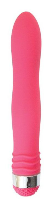 Розовый эргономичный вибратор Sexy Friend - 17,5 см. - 0