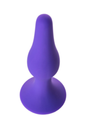 Фиолетовая анальная пробка - 12,5 см. - 1
