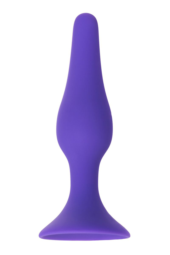 Фиолетовая анальная пробка - 12,5 см. - 2
